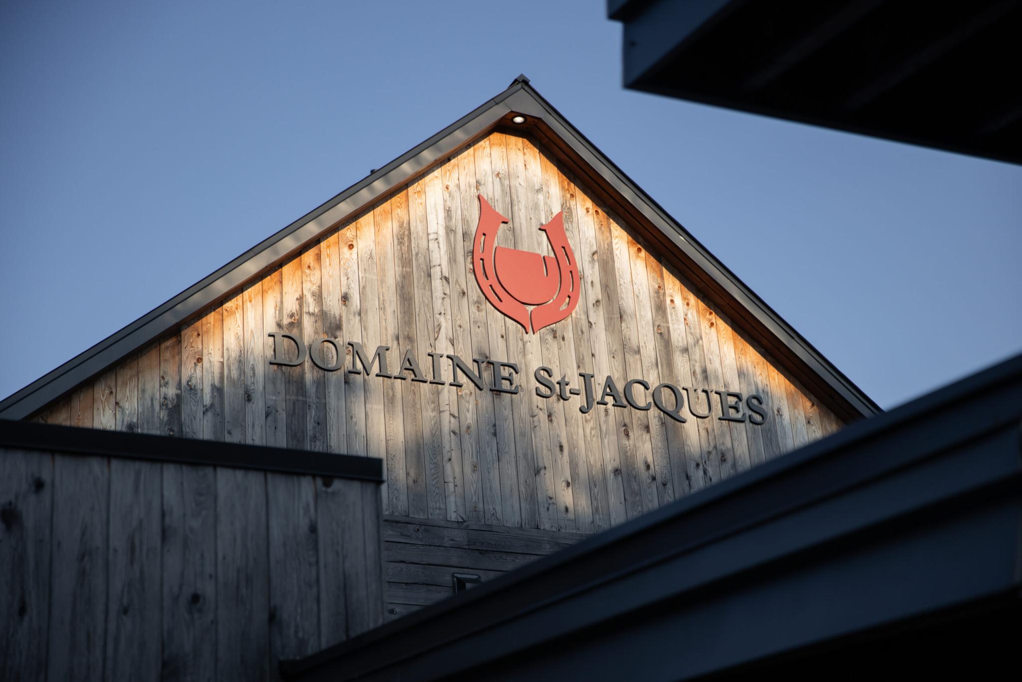 Enseigne du Domaine St-Jacques